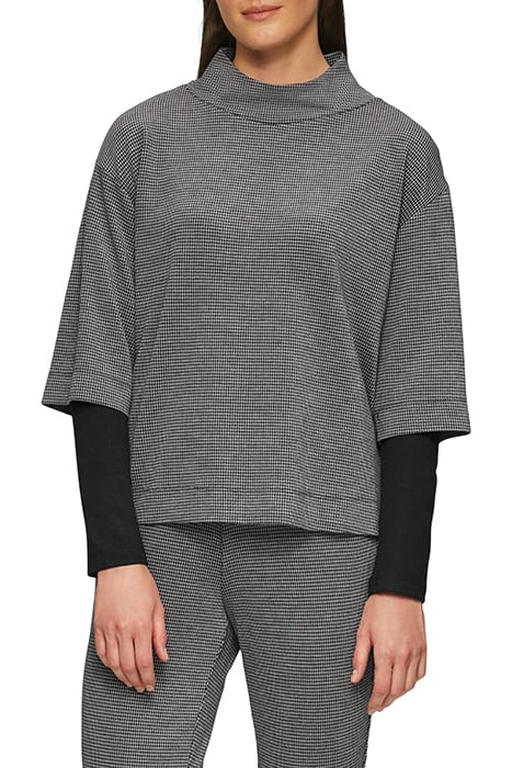 S.OLIVER SWEATSHIRTS GREY/BLACK 1