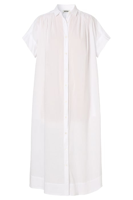 COTTON VOILE DRESS WHITE 4
