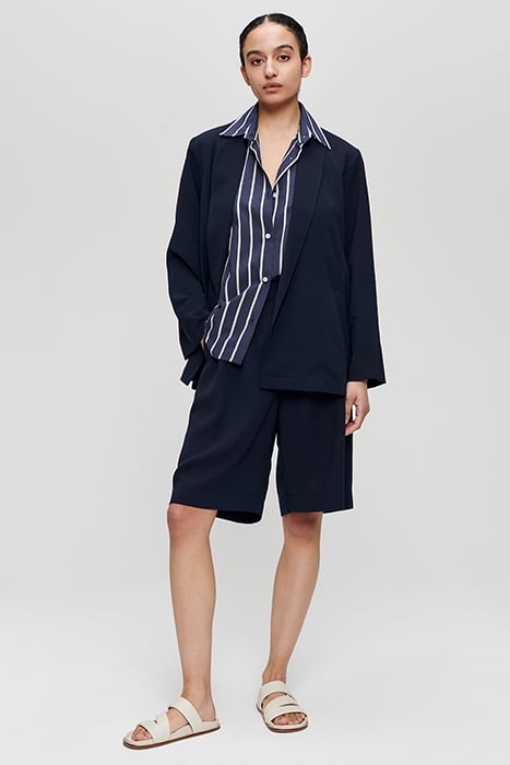 STRIPED OVERSIZED TOP MIDNIGHT BLUE 4