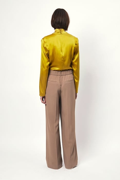 IPSUM SILK DRAPEY TOP GOLDEN GINGER 3