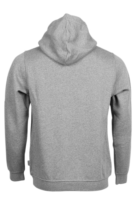 BALR. BRAND STRAIGHT HOODIE DK GREY HEATHER 4