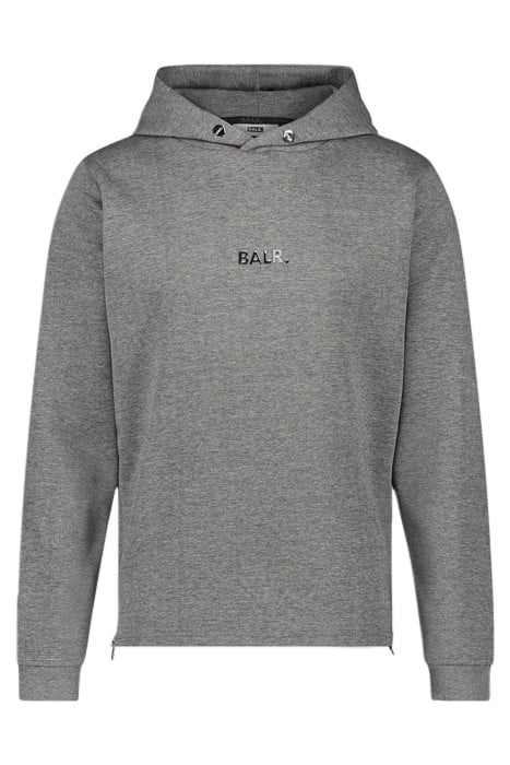 Q-SERIES STRAIGHT CLASSIC HOODIE DK GREY HEATHER 3