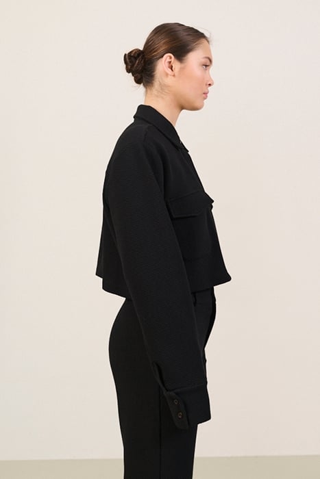 MOON CLASSIC SHORT BLOUSE BLACK 3