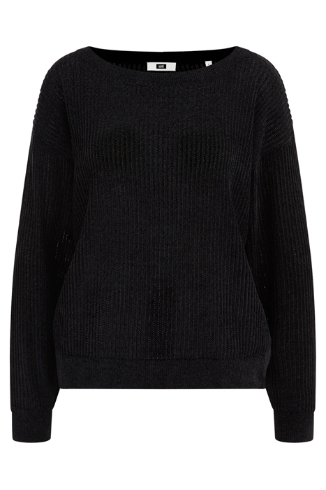 KNITTED PULLOVER BLACK 4