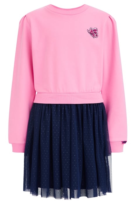 DRESS MID LENGTH PINK 3