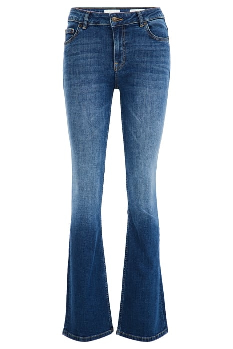 5-POCKET MID WAIST DARK BLUE 4