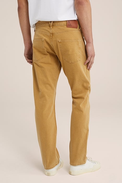 5-POCKET MID WAIST LIGHT BROWN 2