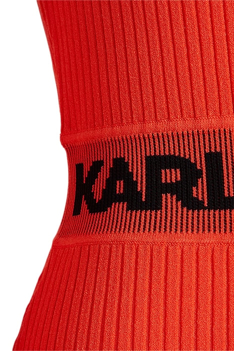 LSLV KNIT DRESS ORANGE 4