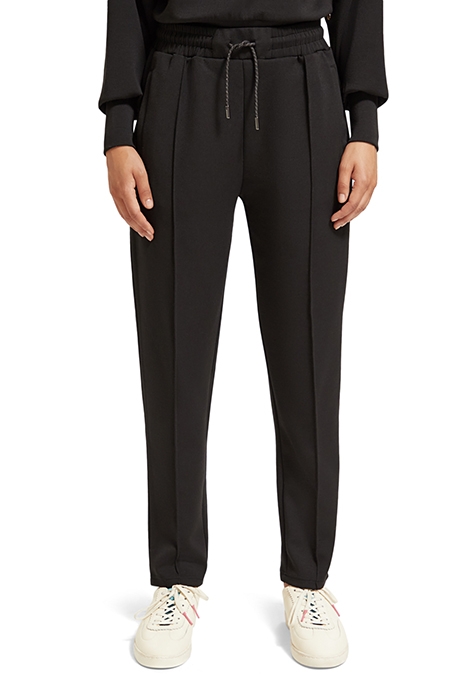 MODAL STRAIGHT LEG SWEATPANTS EVENING BLACK 1