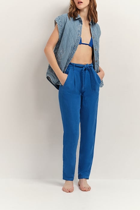 DRISS - SLEEVELESS BLUE DENIM JACKET 3