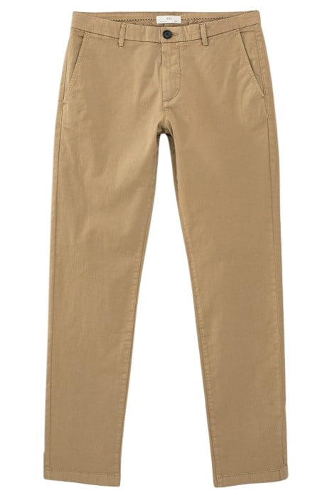 PANTALON CHINO SLIM BEIGE HOMME 4