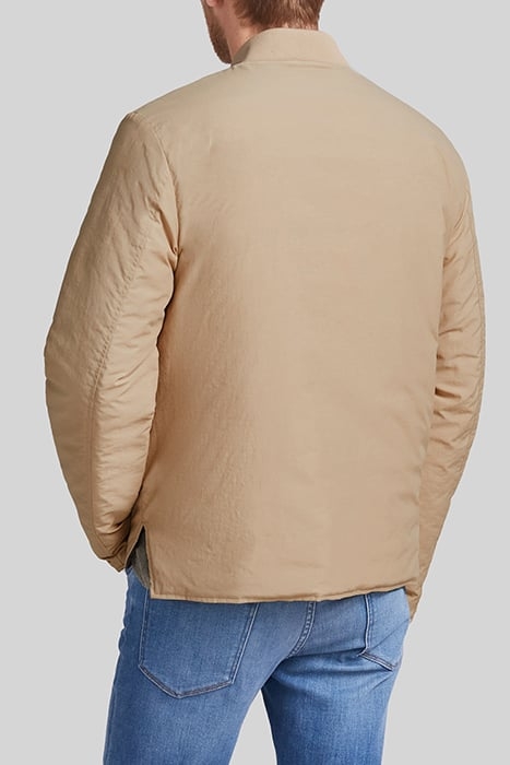 KHAKI/BEIGE REVERSIBLE LIGHT PADDED JACKET 2