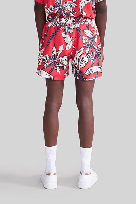 CAYENNE RECYCLED SWIM SHORTS WITH PALM TREES 2