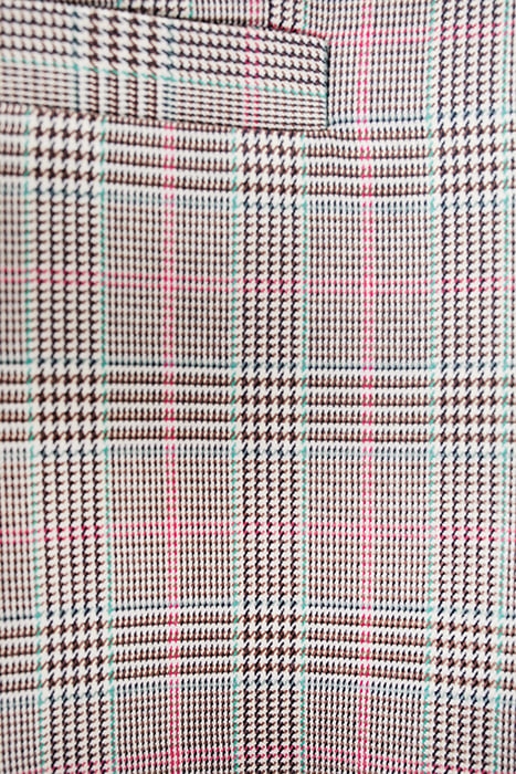 BEIGE CHECK SUIT JACKET 7