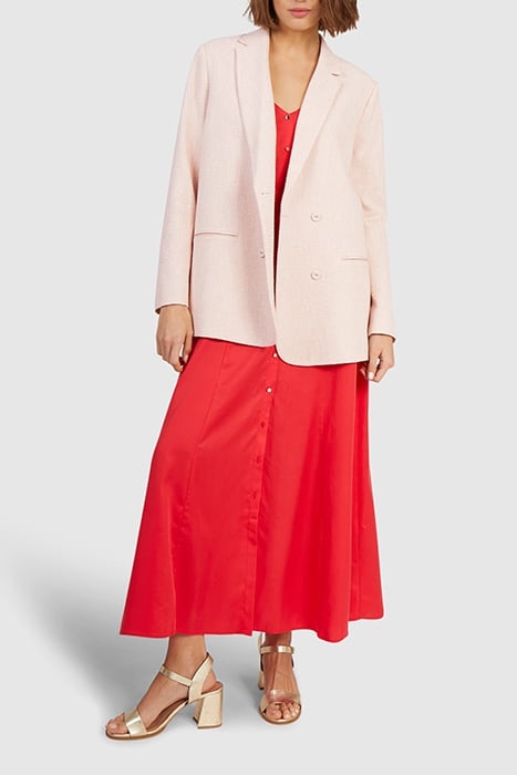 FRESH PINK COAT WITH GOLD LUREX 1