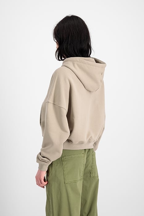 ALPHA ESSENTIALS RL HOODIE VINTAGE SAND 6