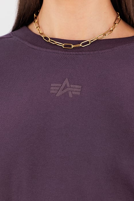 WAISTED SWEATER PLUM 7