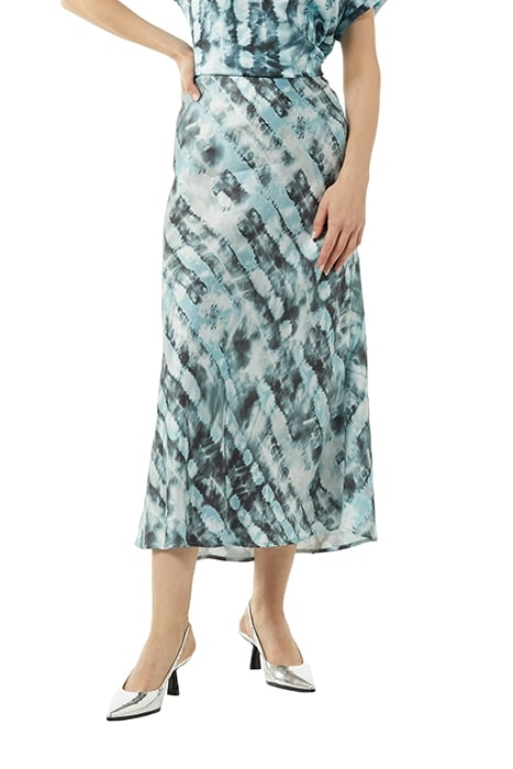 COMMA SKIRTS BLUE-GREEN AOP 1