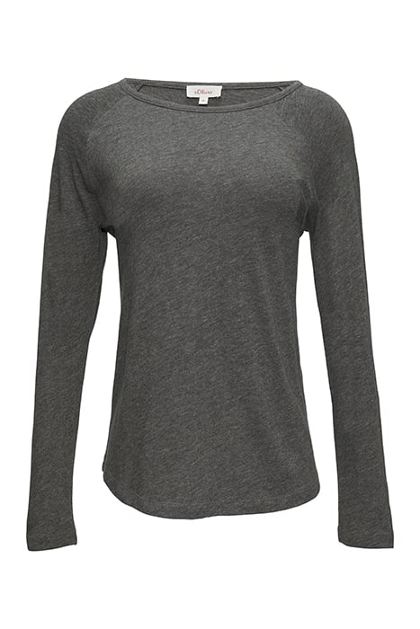 S.OLIVER T-SHIRTS GREY/BLACK 3