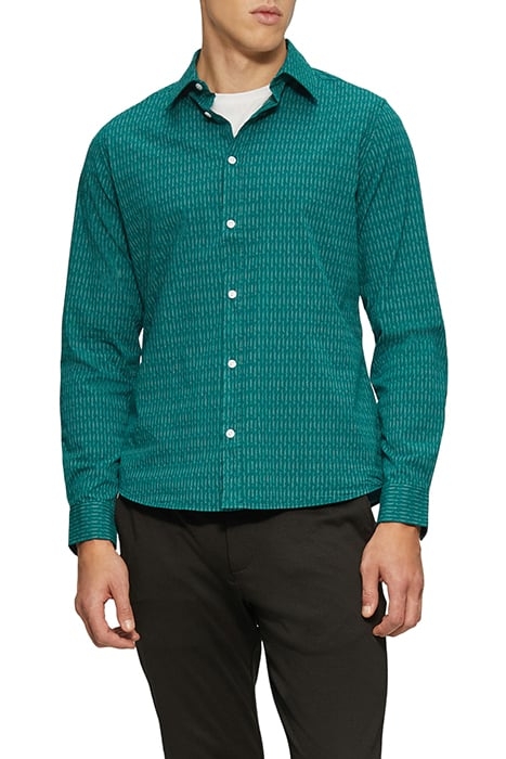 S.OLIVER SHIRTS BLUE-PETROL 1