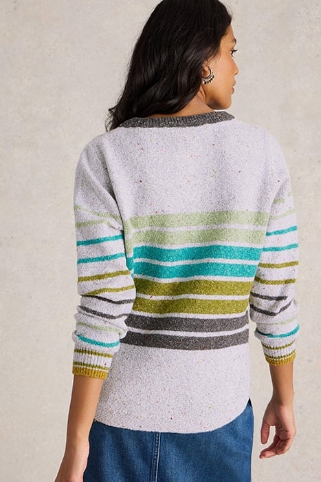 TALIA NEP JUMPER NATURAL MULTI 2