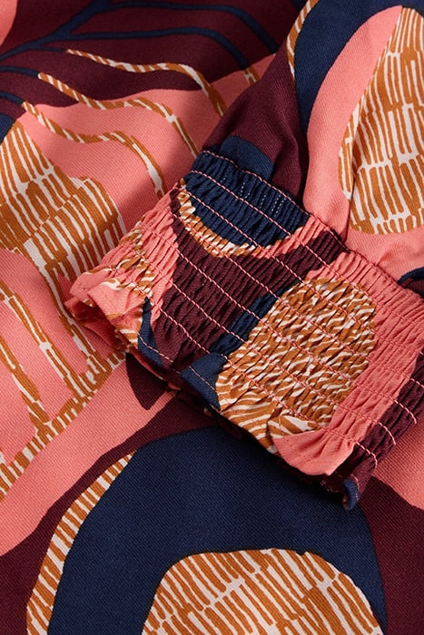 ELISA TOP PLUM PRINT 6