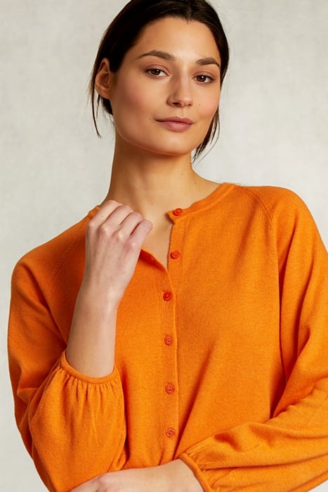 ORANGE CARDIGAN WITH BUTTONS ORANGE 4