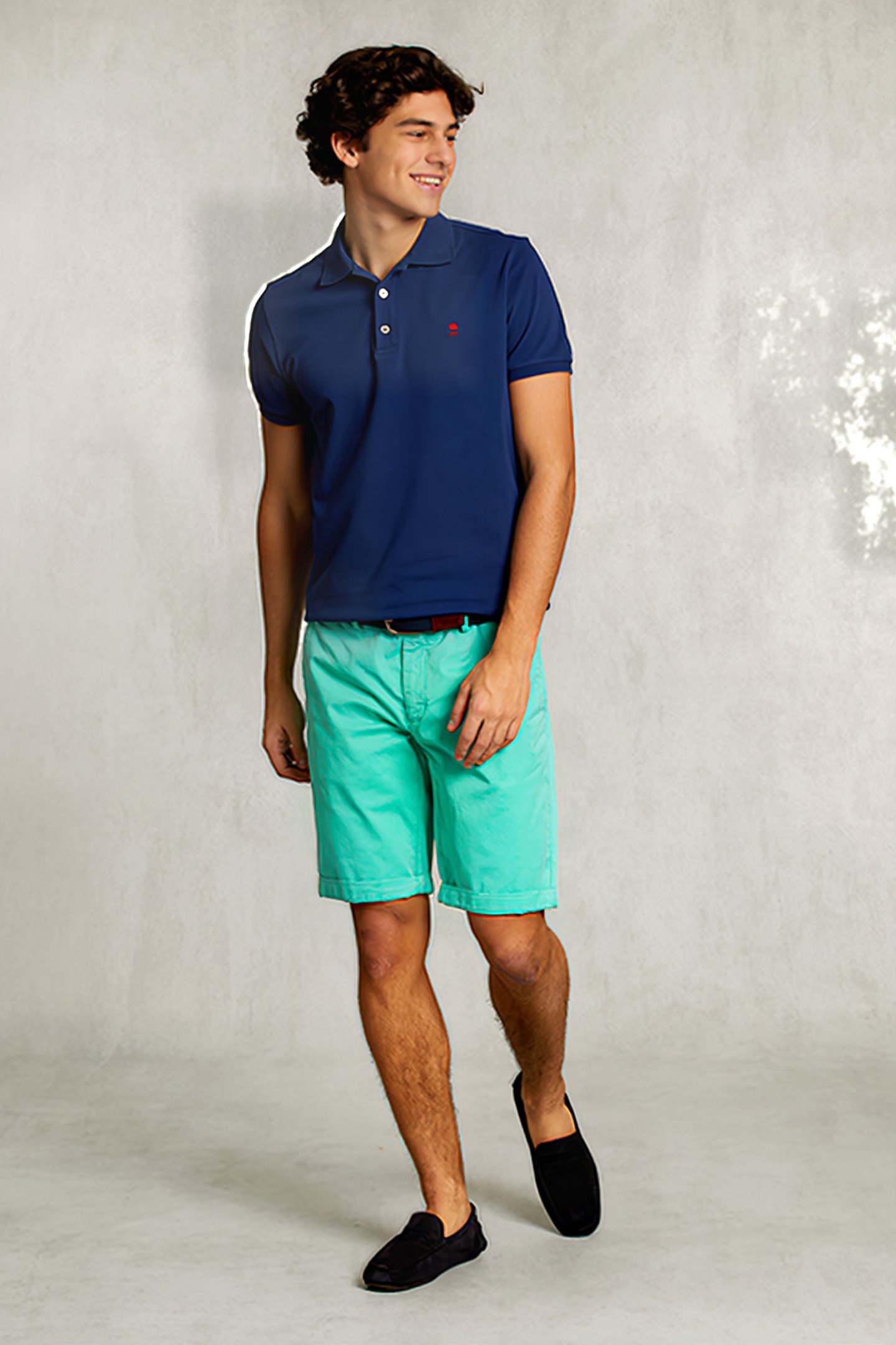 COTTON CHINO SHORT MINT GREEN 3