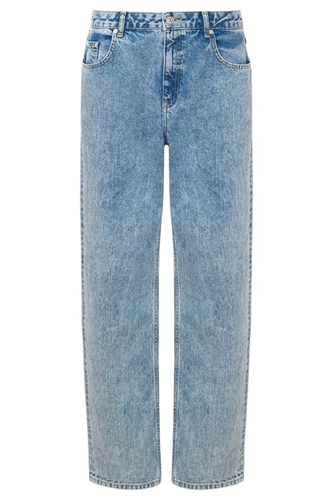 DENIM COTTON PANTS BLUE 3