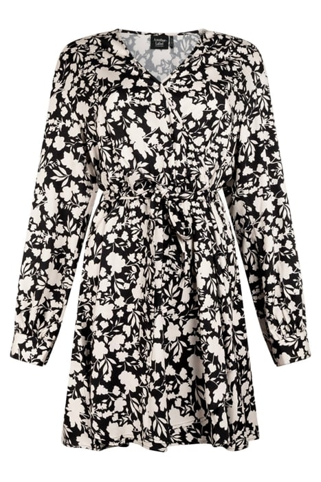 MAY DRESS BLACK FLOWER 1