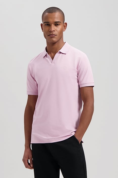 DS_BOWIE V- NECK POLO FRAGRANT LILAC FRAGRANT LILAC 1