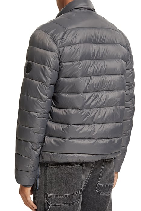 SHORT PUFFER JACKET MOON DUST 2