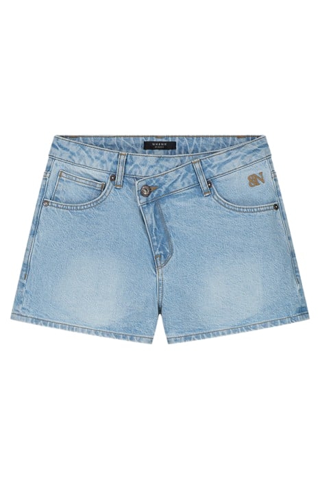 FAYE DENIM SHORT LIGHT BLUE 2