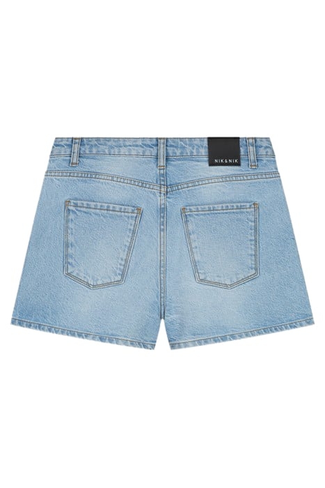 FAYE DENIM SHORT LIGHT BLUE 3