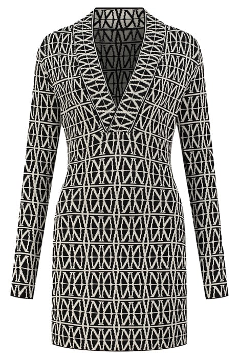 BELARUS DRESS BLACK/PEARL 6