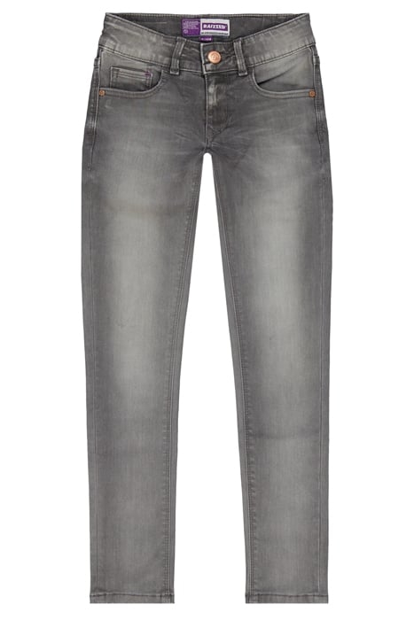 GIRLS ADELAIDE JEANS LIGHT GREY STONE 5