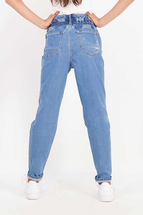 GIRLS DAKOTA JEANS MID BLUE STONE 2