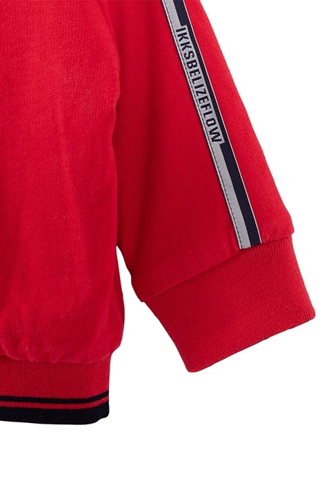 BABY BOYS' NAVY/RED REVERSIBLE CARDIGAN 7