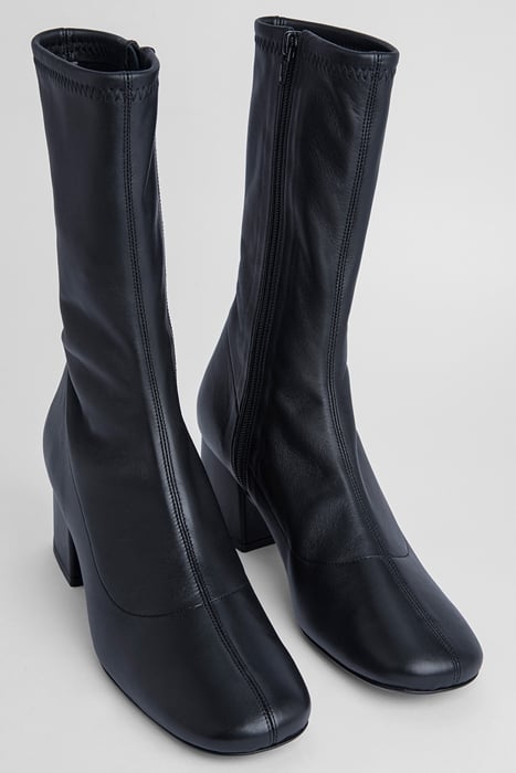 CARLOS 22 BLACK STRETCH LEATHER BLACK 2