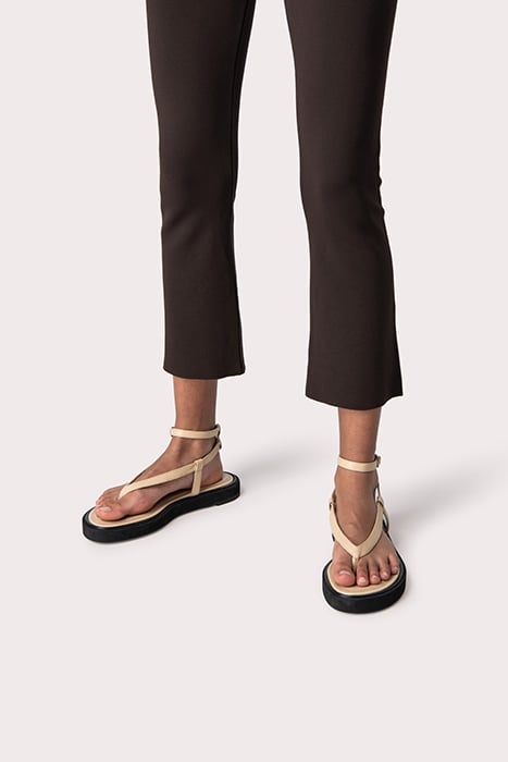 CECE SAND GRAINED LEATHER SAND 2