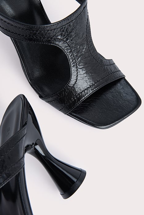 NADIA BLACK GLOSS LEATHER BLACK 6