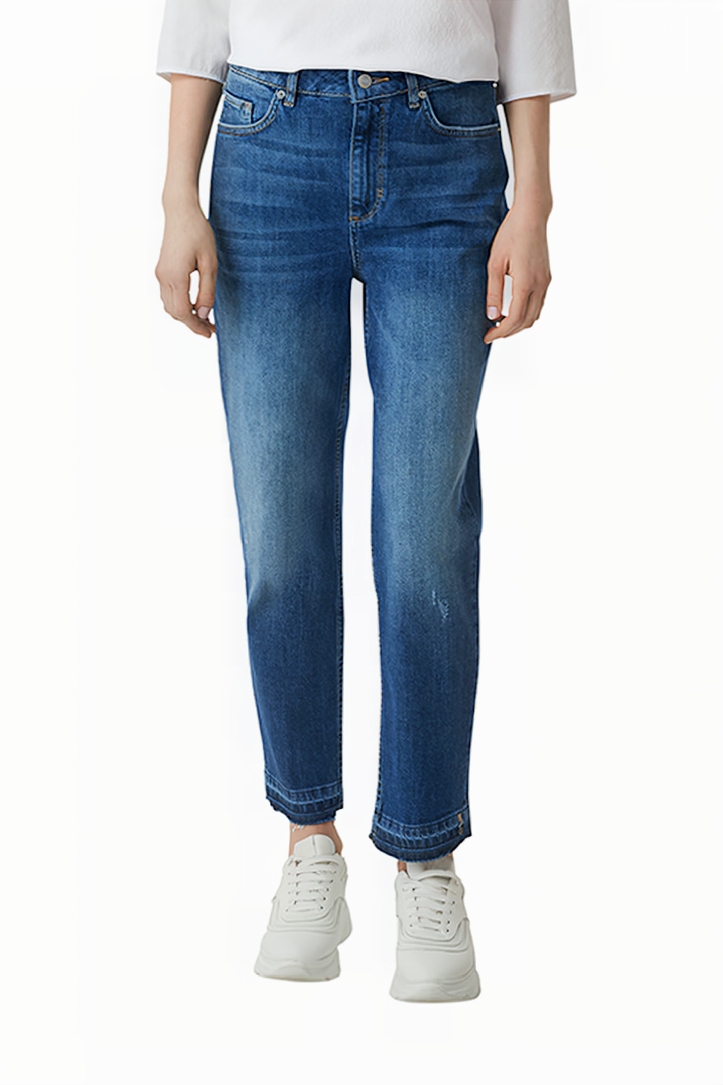 COMMA JEANS BLUE-DENIM 1