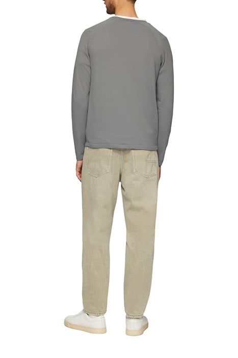 S.OLIVER PULLOVER GREY/BLACK 2