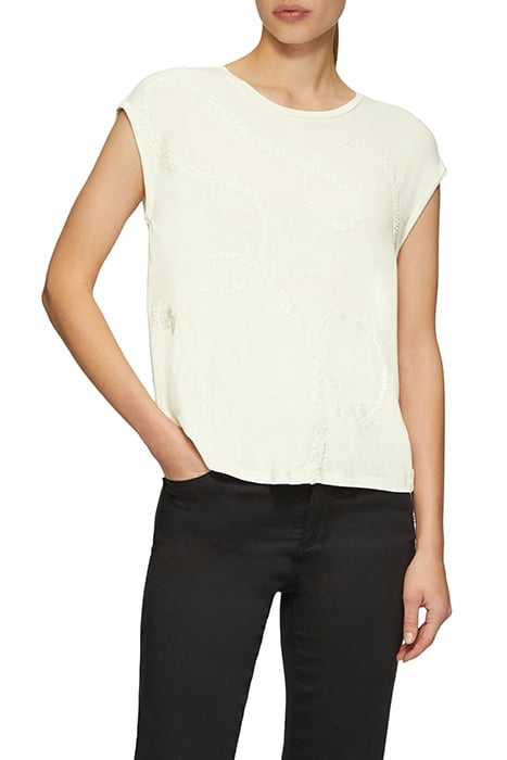 S.OLIVER T-SHIRTS OFFWHITE 1