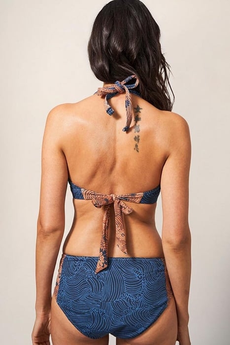 SUNSHINE REVERSIBLE BOTTOM NAVY PRINT 2