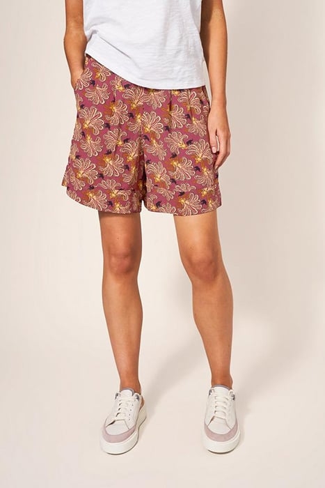 MATILDA SHORT PLUM MULTI 1