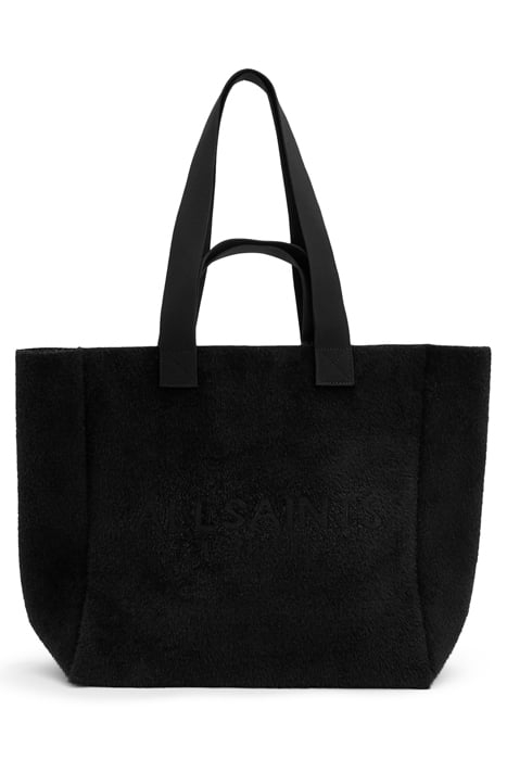 IZZY FUZZY TOTE BLACK/BLACK 1