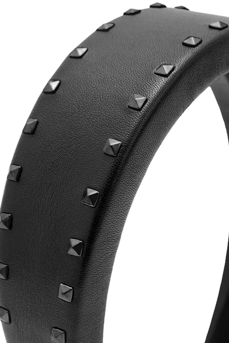 MAXIE STUD HEADBAND BLACK/MATTE BLACK 3