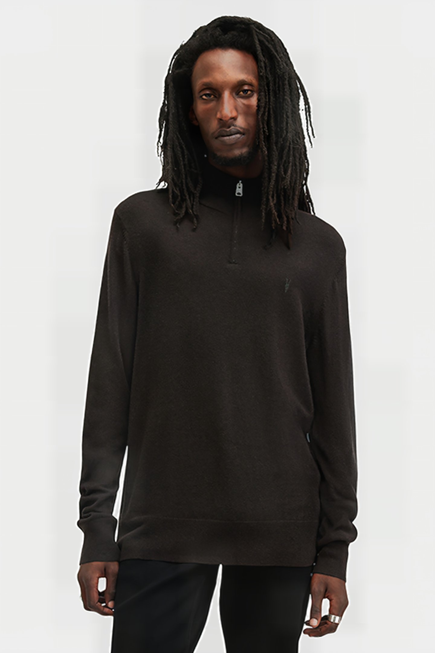 KILBURN ZIP FUNNEL COFFEE BROWN 1