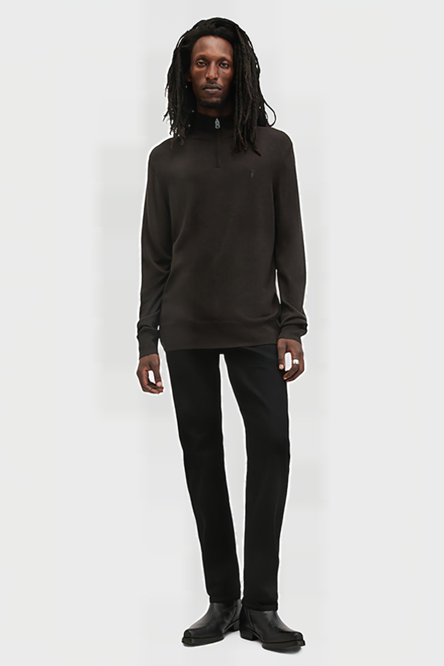 KILBURN ZIP FUNNEL COFFEE BROWN 3